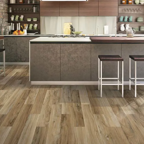 Utah kitchen with LVP floors