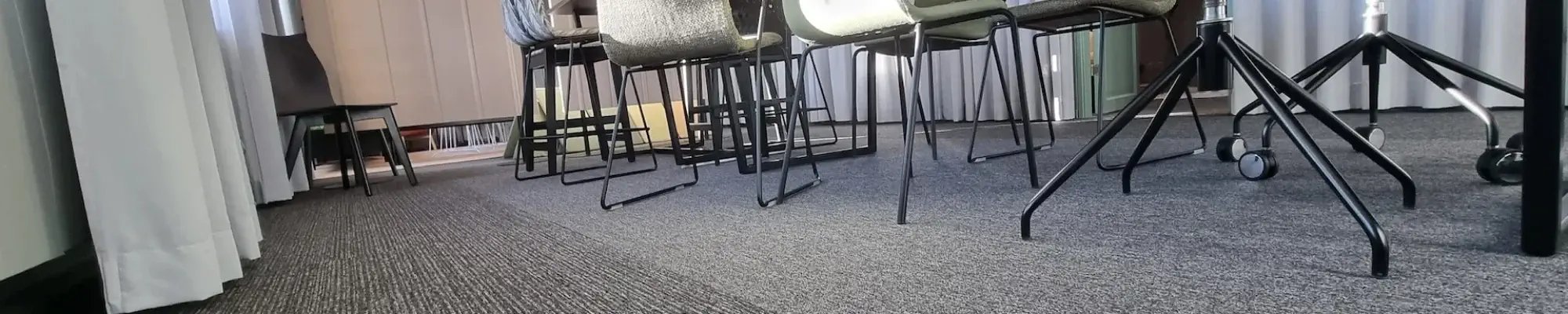 Commercial Carpet Tile Flooring in an office